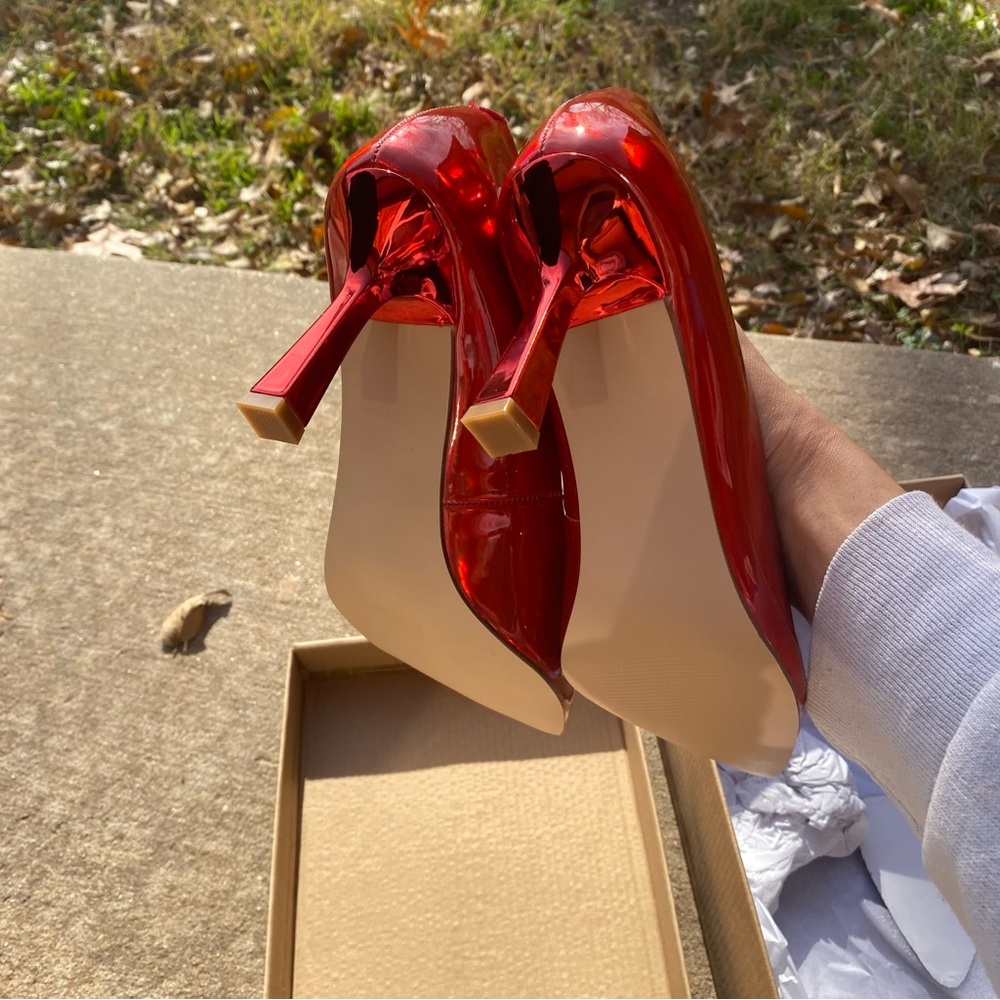Steve Madden Salza Metallic Pump - Picture 10 of 12